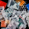 500PCS Mini Clear PE Zip Lock Bags Small Items Storage Bag Plastic Packaging Earring Ring Pills Pendant Plastic Bags Trial Pouch 1