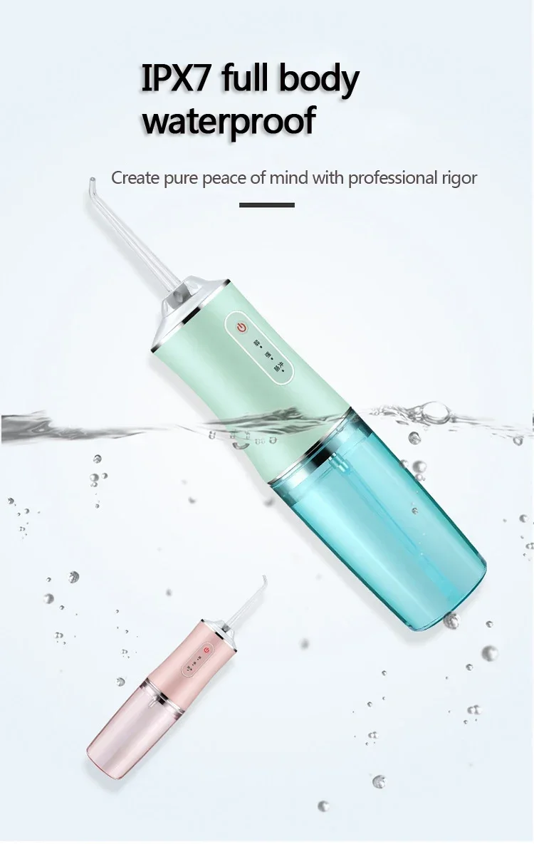 oral irrigator design detail