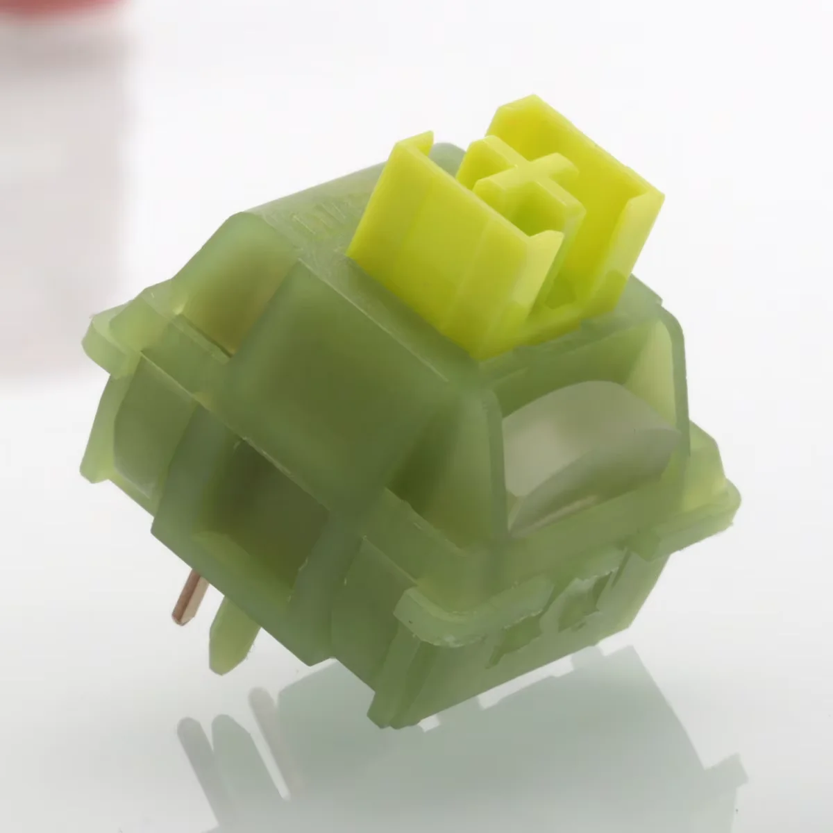 Outemu Silent Peach V3 스위치 Lubed Mute Lemon V3 스위치 기계식 키보드 선형 촉각 5Pin 핫 스왑 가능 공장 윤활유