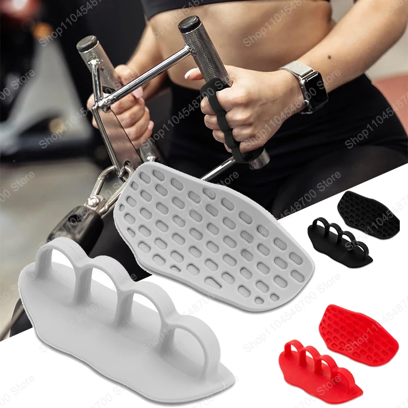 Anti-Slip Grip Strengthener No Sweaty Portable Finger Trainer Breathable Comfort Workout Grips for Dumbbell Lifting hand grips