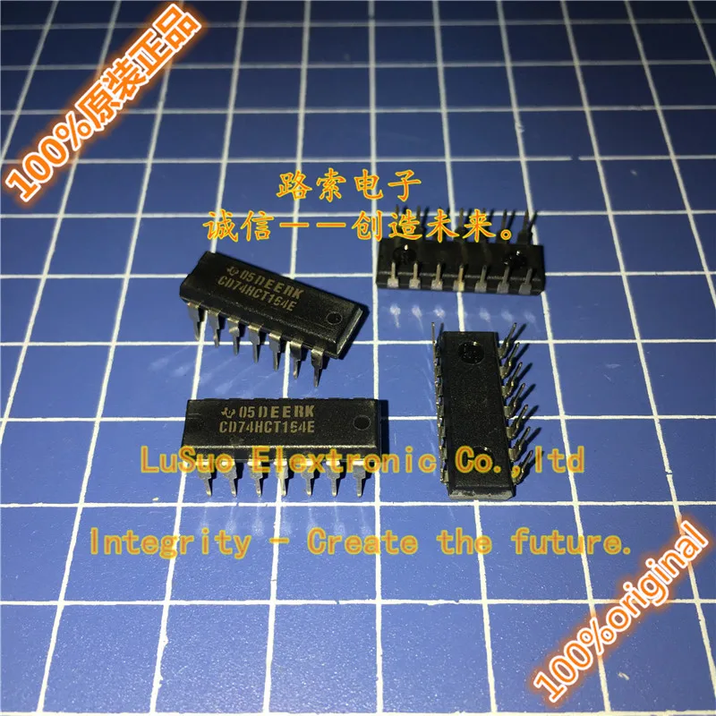 

30 шт., оригинальные новые модели CD74HCT164E 74HCT164