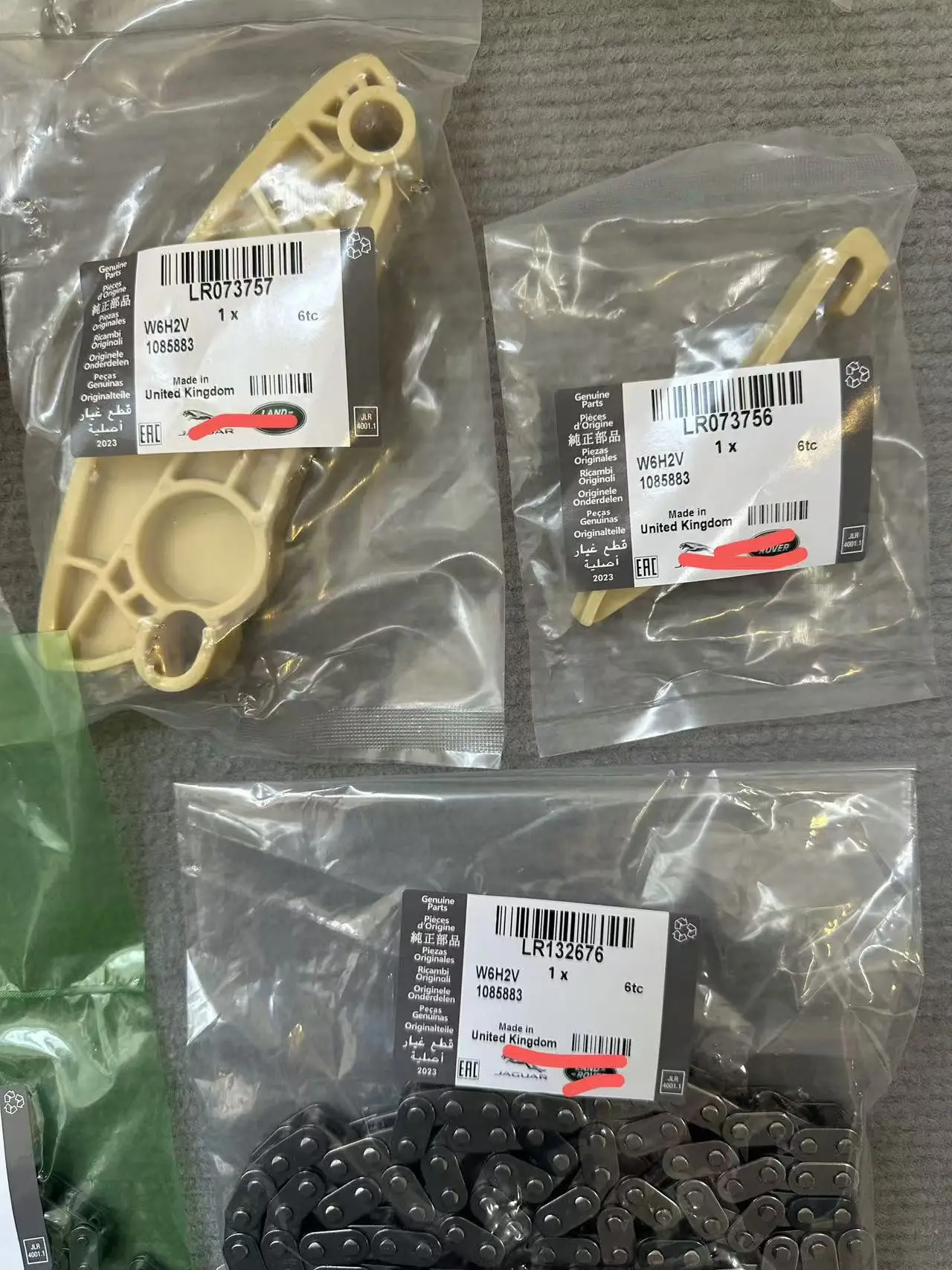 Timing Chain Kit for Land Rover Jaguar 2.0 AJ20D-204DTA, 204DTD LR073753 LR073754 LR073744 LR073770 LR073765