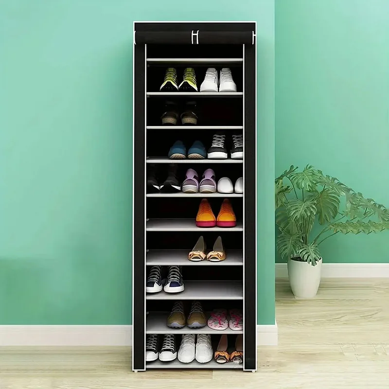 Fabric Shoe Cabinet Shoe Rack Multilayer Nonwovens Simple Storage Economic Type Household