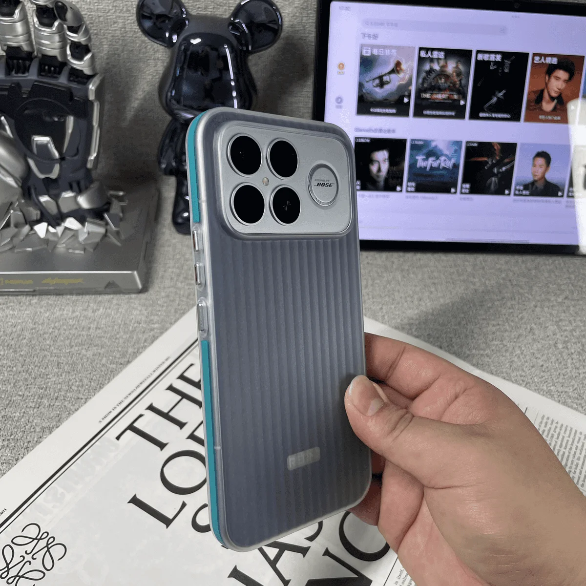 Business Magnetic Thin Corrugated Anti-Collision Strip Shockproof Bumper Case