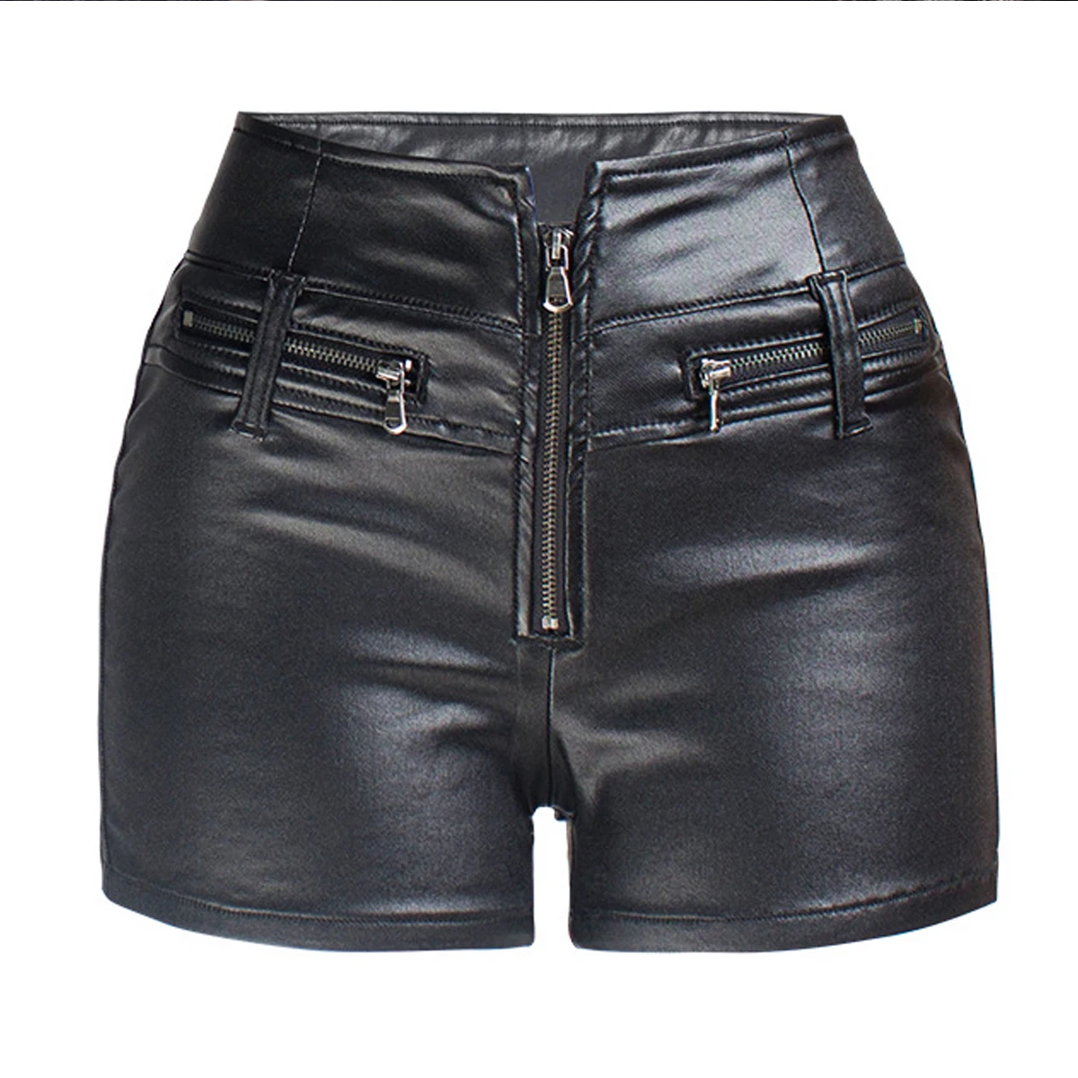 Spicy Girl's Sexy High Waist Stretch Slim Fit Hip Shorts