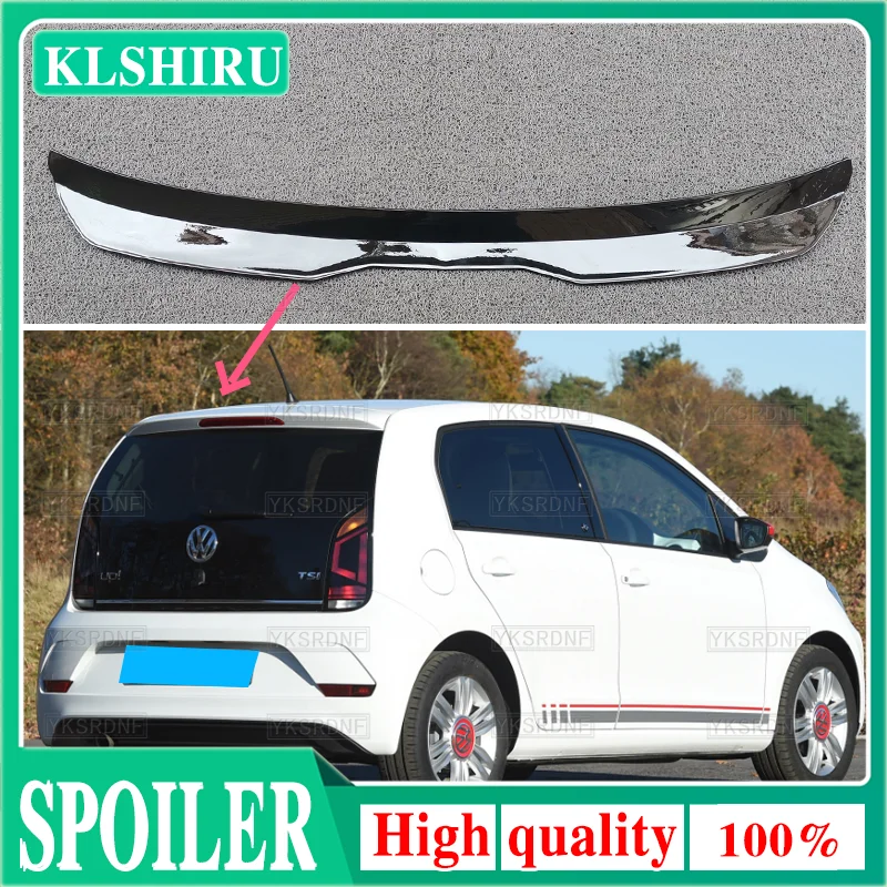 Fit For Volkswagen VW UP e-UP R-Line ABS Plastic External Rear Spoiler Trunk Boot Tail Wing Spoiler Car Accessories