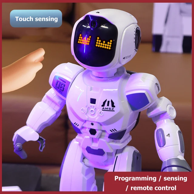RC Robot Gesture Sensing Programmable App Control Interactive Remote Control Robot Dancing Singing Robotic Toys for Kids 3