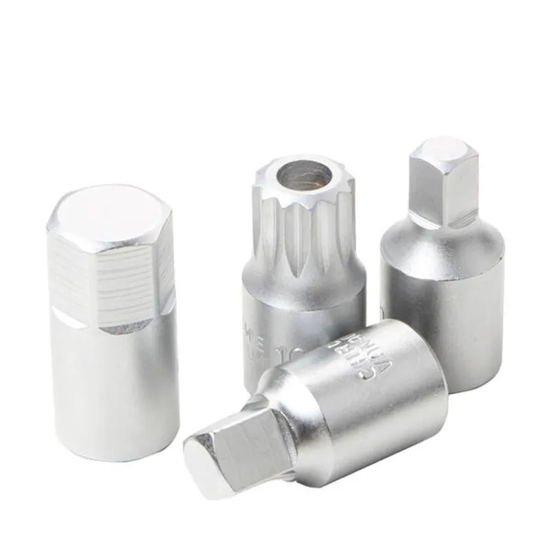 Extracteur De Filtre à Huile De Carter De Voiture, 8mm, Bouchon De Vidange, Kit D'outils Clés, Outils De Démontage, Ensemble D'outils De Réparation Automobile Pour Renault Peugeot