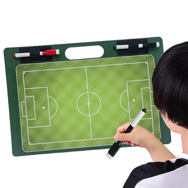 Coaches Clipboard Soccer Gifts Training Equipment Referee Gear Football Coaching Board Marker Board for Teaching Training Coach