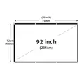 92 inch
