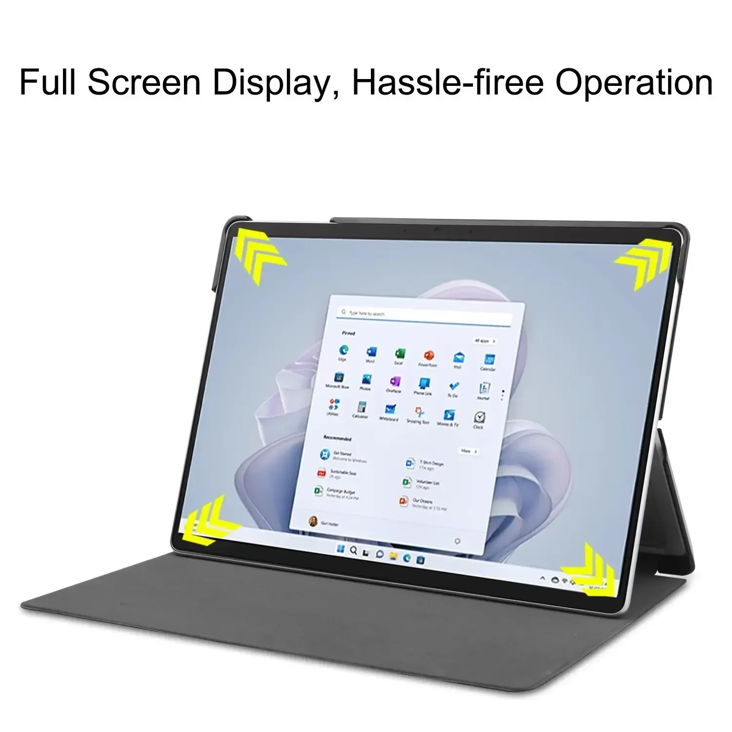 Caixa Magnética para Microsoft Surface Pro Estojo Tablet Estojo Protetor para Superfície Pro + - Imagem 3