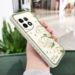 May Bells Premium Liquid Silicone Phone Case - OnePlus 9RT 5G (White 1)