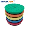 Sharkfox Sponge Buffing Pads Foam Polishing Pads Kit 5/6inch Sponge Buffing Pad Wax Applicator Pad For Car Polisher Sanding 6