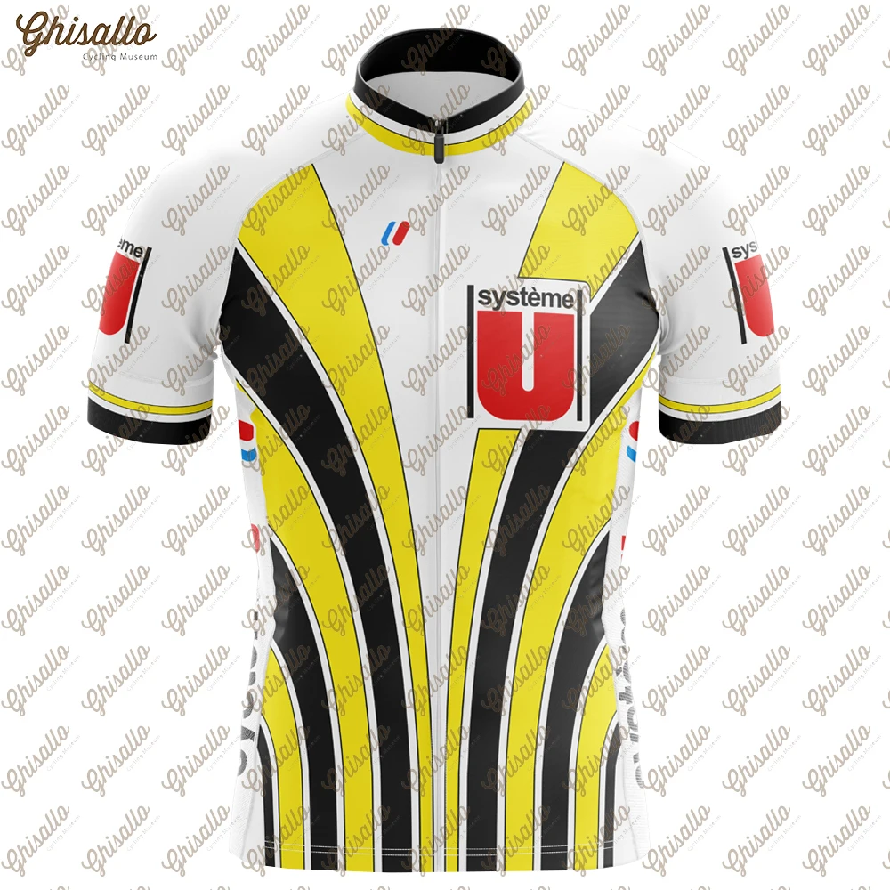 Maillot à pois cyclisme vintage Champion Descente Tour de France – The Sport Nuggets