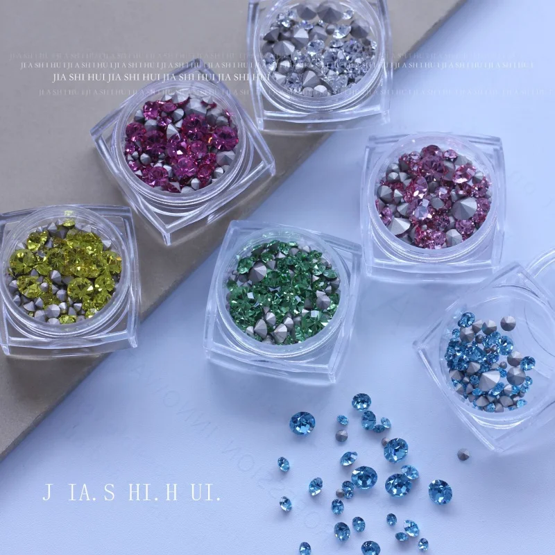 

Nail Art Diamond Mixed Pile Rhinestone Color White Nail Glass Rhinestone Size Mixed