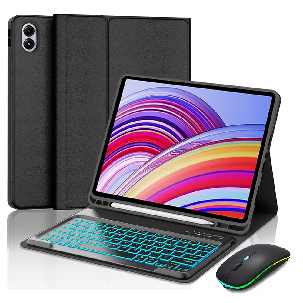 Premium Keyboard Cover with Pencil Holder