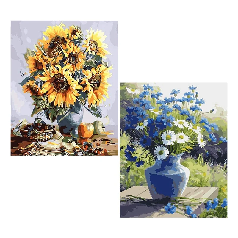 

Акция! Набор для рисования по номерам на холсте, 16x20