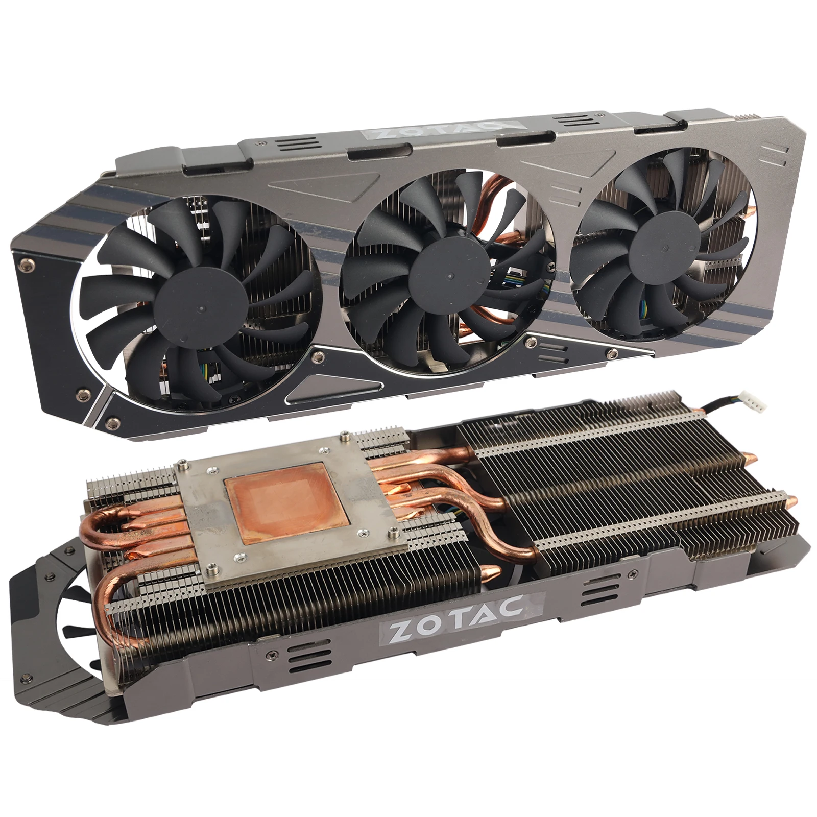 Sostituzione Del Dissipatore Di Calore Della Scheda Video Muslimgpu Da 75Mm Per Il Raffreddamento Delle Schede Grafiche Zotac Geforce Gtx 970 Da 4Gb A
