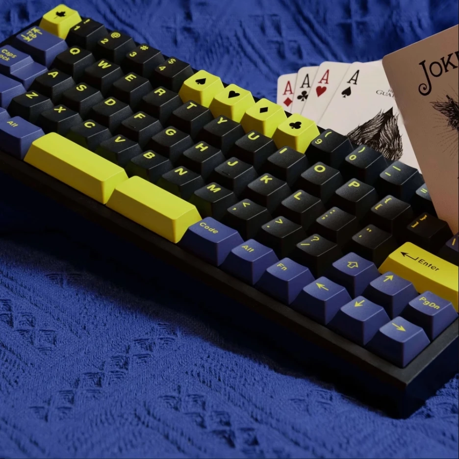 Teclas Conjunto Gmk Night Runner Teclas Abs Duplo Tiro Chave Caps Cereja Perfil Keycap para Alice Hhkb Gh60 Keychron Anne Gk64 173 - Imagem 2