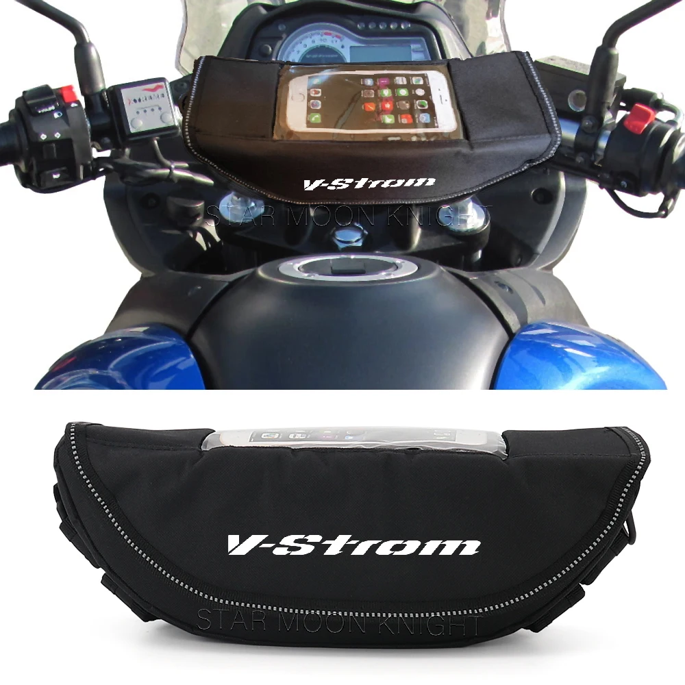 Zadeltassen Motorfietsen Voor SUZUKI DL 650 1000/XT 1050 Voor V-STROM DL650 DL1000 DL1050 Brandstoftank Tas Bagage Motorfiets Waterdichte Tank Tas Zadeltassen Motorfietsen(B. Adapter Bracket