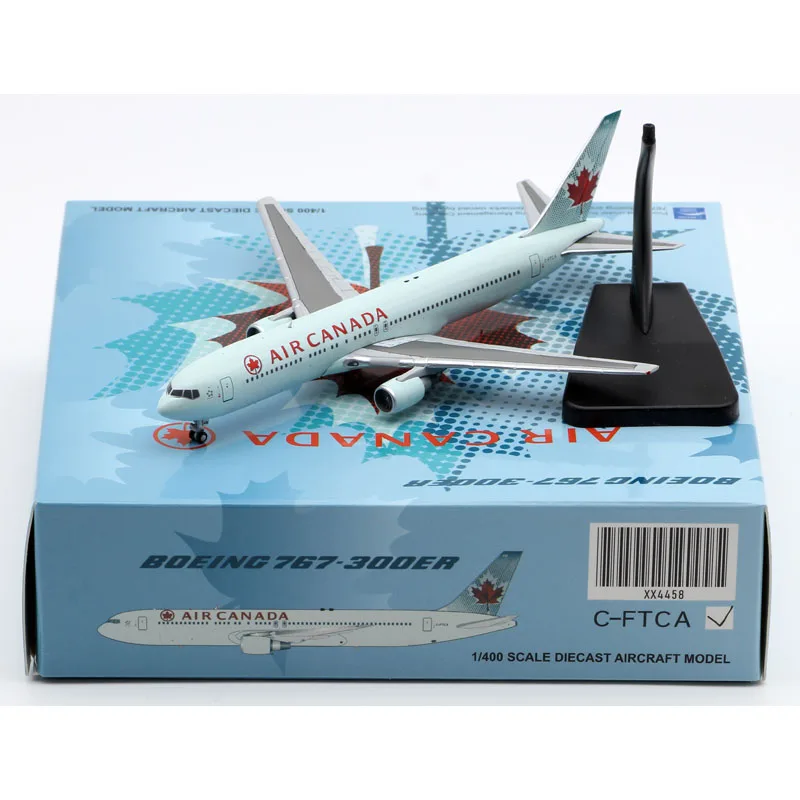 

XX4458 Alloy Collectible Plane Gift JC Wings 1:400 Air Canada "StarAlliance" Boeing B767-300ER Diecast Aircraft JET Model C-FTCA