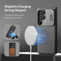 Nillkin for Samsung Galaxy S24 Ultra Magsafe Case CamShield Pro Camera Protection For Samsung S24 Plus Magnetic Case 2