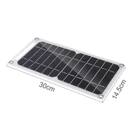 Panneau solaire portable 35W Sunpower 5V avec chargeur USB sécurisé et stable pour batterie externe, téléphone, camping en plein air, maison, camping-car, cadeau 4