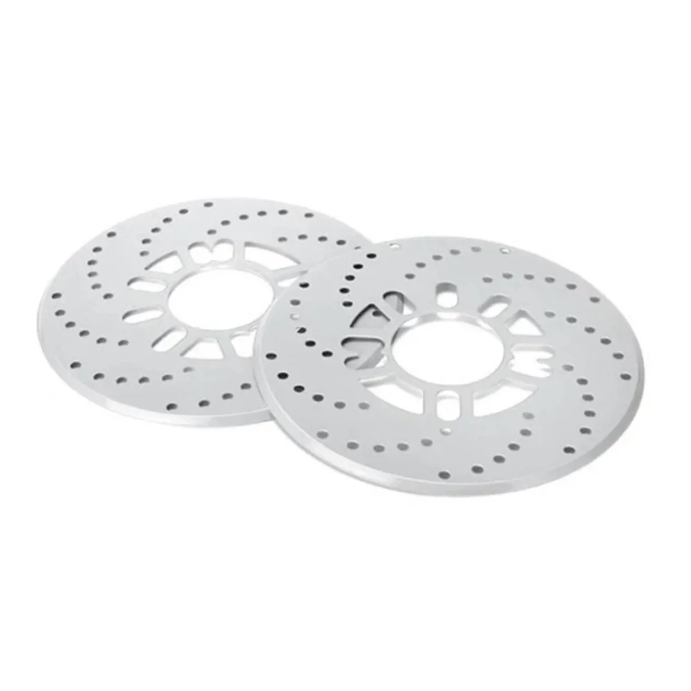 2PCS 브레이크 디스크 장식 조각 Hubcaps 커버에 대 한 자동차 부품 수리 알루미늄 합금 수정 교체 디스크