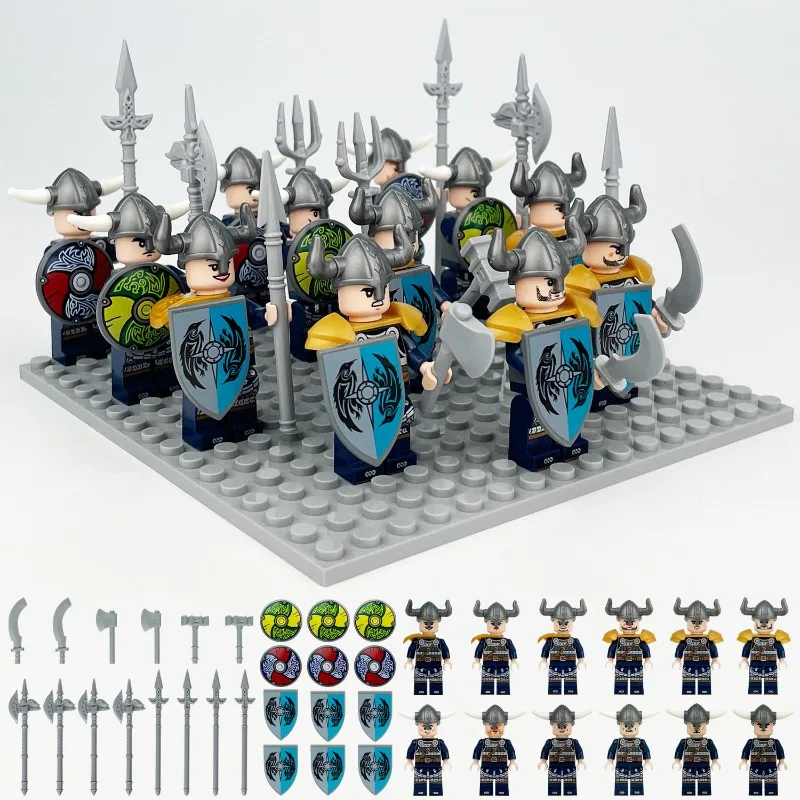 국경 간 도매 M8167 M8168 M8170 M8206 8027 M8230 바이킹 빌딩 블록..