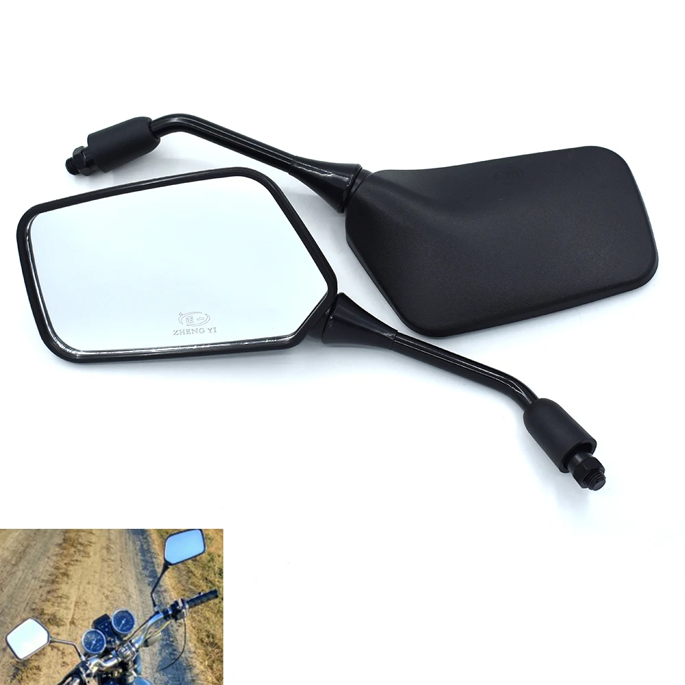 

Universal 10mm motorcycle rearview mirror large size special offer For Kawasaki Z125 Z250 Z300 Z750 Z750R Z800 Z900 Z1000