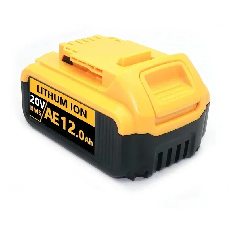 20V DCB200 12000mAh Replacement Li-ion Battery for DeWalt DCG405 DCB205 DCB201 Power Tool Battery 20 Volt MAX With Charger rechargeable battery