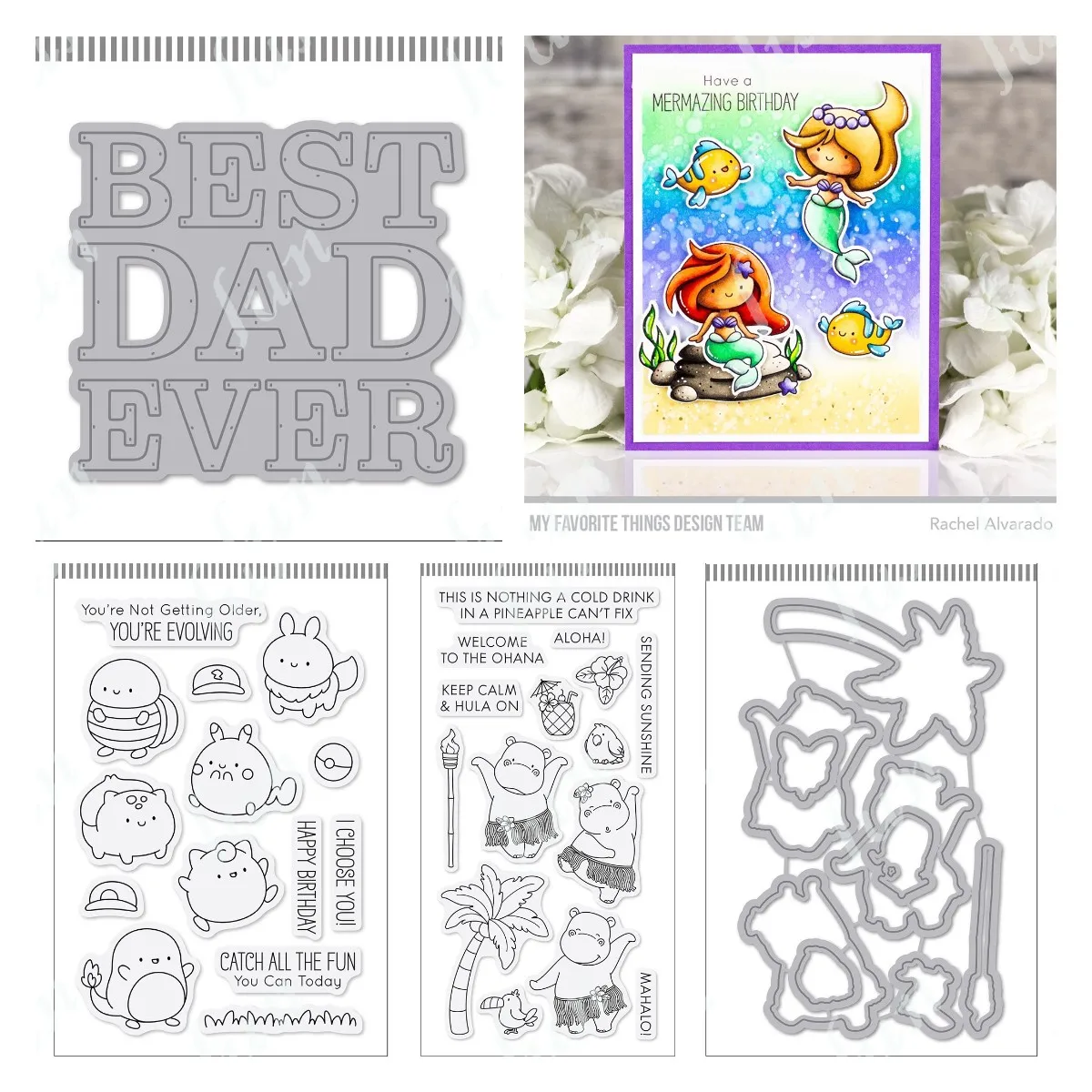 

Metal Cutting Dies Silicone Stamps Scrapbooking DIY Father's Day Gift Embossing Paper Card Craft Supplies Decoration