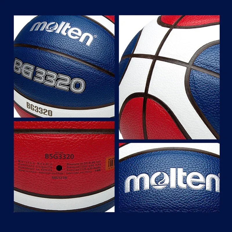 Basketball Balls Molten Official Size 7/6/5 PU Material Indoor Outdoor Street Match Training Game Men Women Child