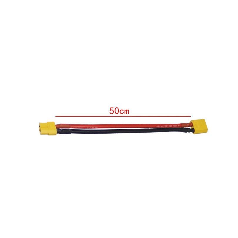 1 Stück JMT XT60 Stecker auf Buchse Verlängerungskabel Silikonkabel 14AWG 12AWG Silikonkabel für RC-Akku Motor – Detail 5