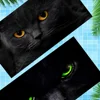 Black Cat Cartoon Beach Towel Cute Kawaii Room Decor Bath Girls Children Hand Towels For Bathroom Shower 2