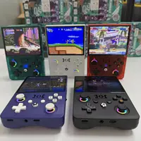 Nouvelle console de jeu portable rétro R36MAX Ⅱ 4,5 pouces, écran IPS HD 1024x768, système Linux open source portable avec 2 joysticks 6