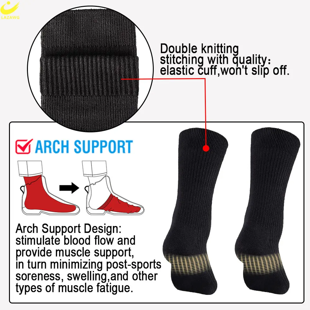 LAZAWG 5Pairs/Set Men's Cotton Socks New Style Summer for Male Socks Black Business Cotton Athletic Crew Socks Soft Breathable