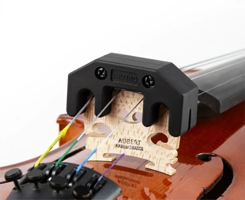 Artino Violin Mute for Practice, Violin, Viola, Cello Silencer, Made in Taiwan, High Quality