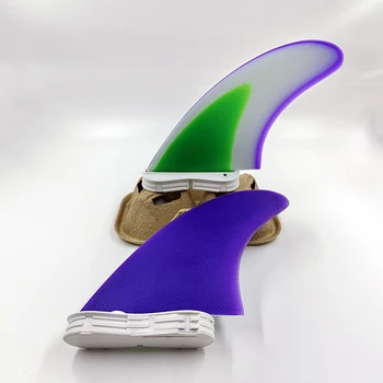 UPSURF FCS 2 MR Twin Fins pinne per chiglia da Surf in fibra di vetro Double Tabs2 pinne per tavola da Surf per Shortboard, stabilizzatori da Surf per pesci/Funboard