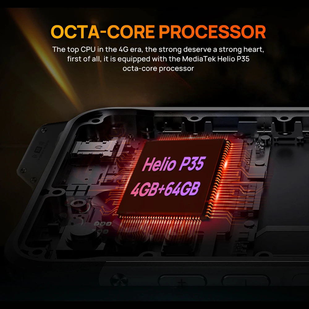 ATEX Explosion-proof IP68 Smartphone UNIWA W888 4GB 64GB Andriod 11 6.3 Inch NFC Cellphone Walkie Talkie 4G Mobile Phone 5