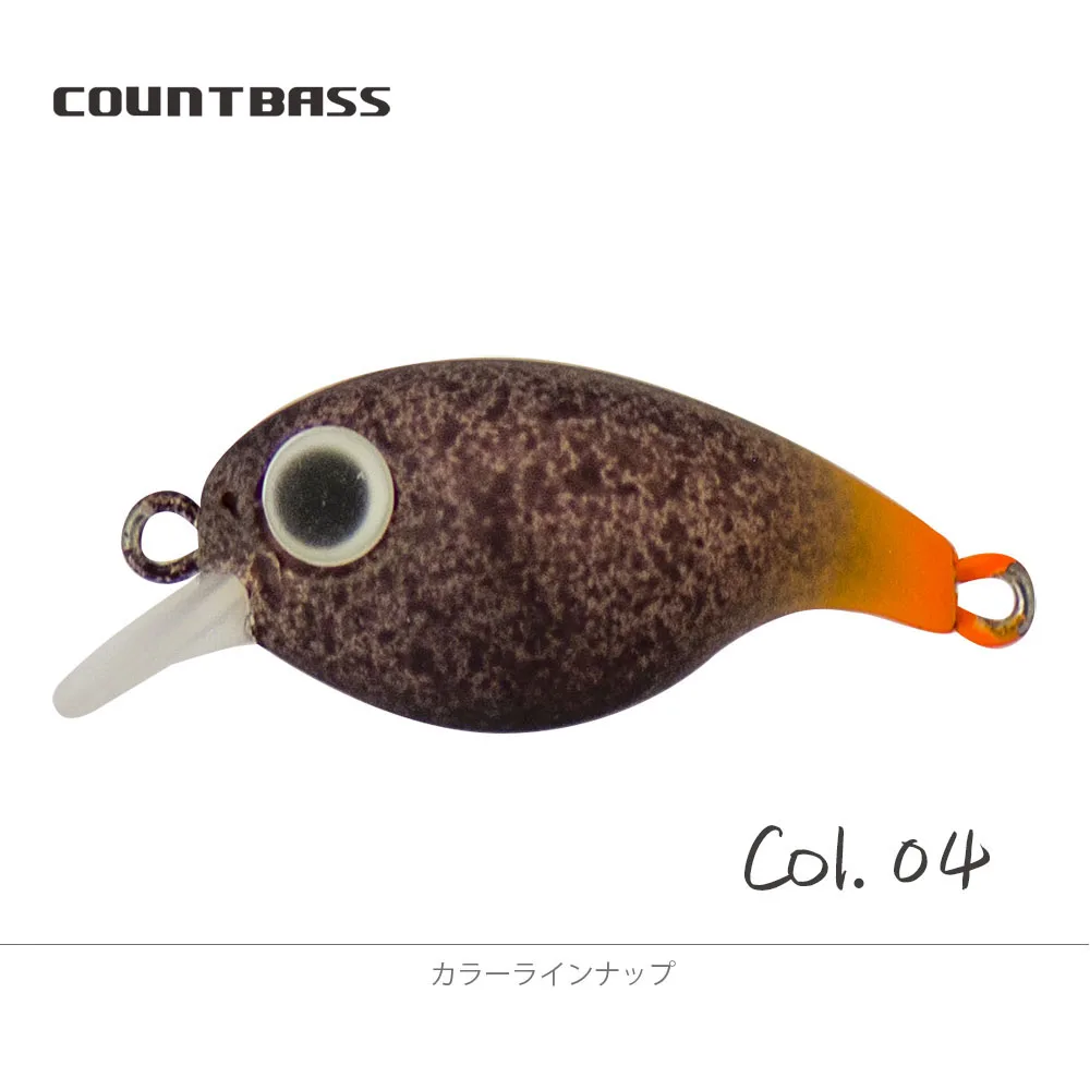 COUNTBASS 28 mm 1,7 g Wobbler aus Hartplastik, Angelwobbler, Forellenbarsch, Anglerköder – Detail 16