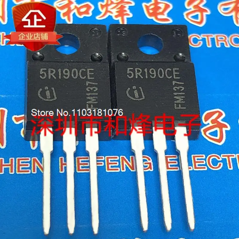 

(10PCS/LOT) IPA50R190CE 5R190CE TO-220F 550V 63A New Original Stock Power chip