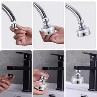 360 องศาก๊อกน้ําห้องครัวหัวฉีด Aerator Sprayer FILTER Diffuser Water Saving TAP HEAD ขยาย CONNECTOR 6