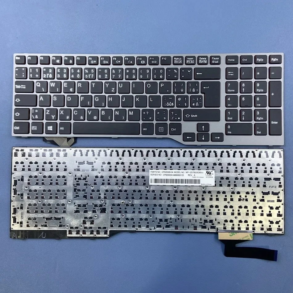 Tastiera Per Laptop Ceca Slovacchia Per Fujistu Lifebook Fujistu E754 Lifebook E557 E753 E756 E554 E556 Series Cs Layout