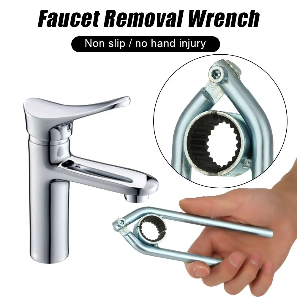Durable Tap Aerator Wrench Faucet Removal Spanner Remove Screw Tool Wash Basin Spout Replacement Parts Nozzle Accessories