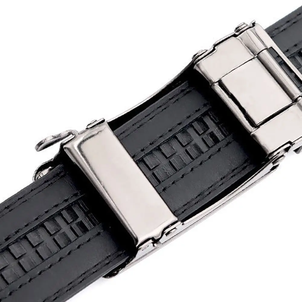 Fashion Adjustable Belt Replacement Buckle DIY Iron Belt Buckle Automatic Buckle Men's Belt Head Business Accessories