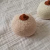 1pc Baby Teether Music Rattles for Kids Handmade Crochet Rattle Toy Breastfeeding Model Babies Gift Children's Toy 3