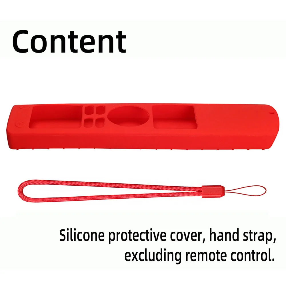 Remote Control Case for Xiaomi Mi 4S TV Waterproof Remote Cover Silicone Protective Dustproof Shockproof Protector With Lanyard silicone remote case silicone remote cover silicone remote sleeve remote controller cover silicone case protector