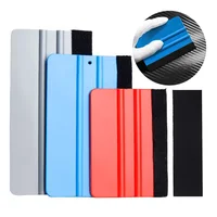 Felt Edge Squeegee Car Vinyl Scraper Spatula Vinyl Wrap Tool Scratch Free Film Squeegee Wallpaper Smoother Window Tinting Tools 1
