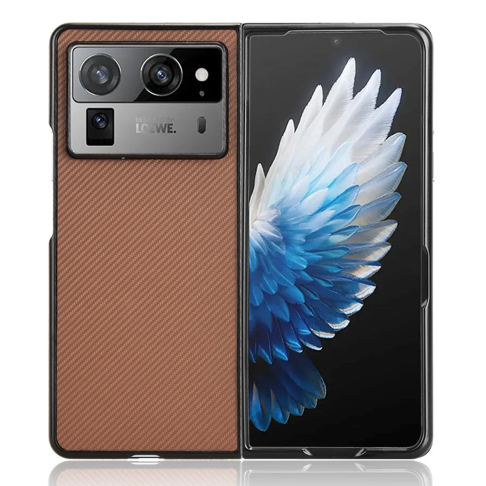 Luxury PU Leather Hard Back Cover Shockproof Case for Tecno Phantom V Fold 2